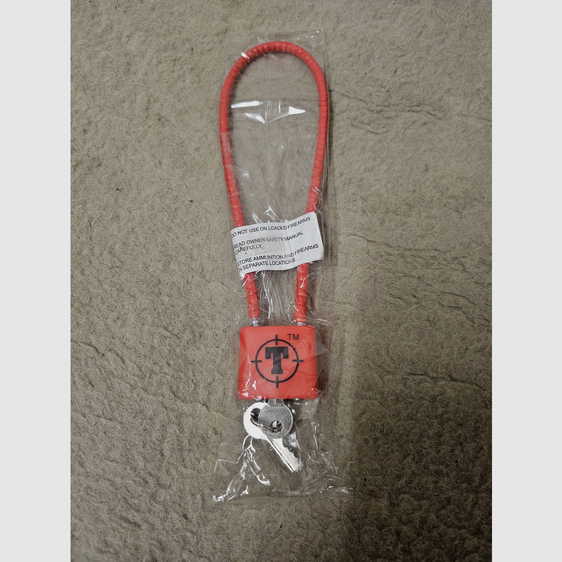 New Tippmann gun lock cable lock