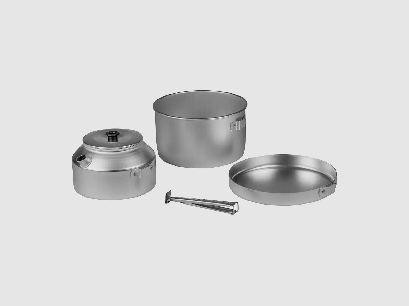 Set da campeggio Trangia 628 color argento