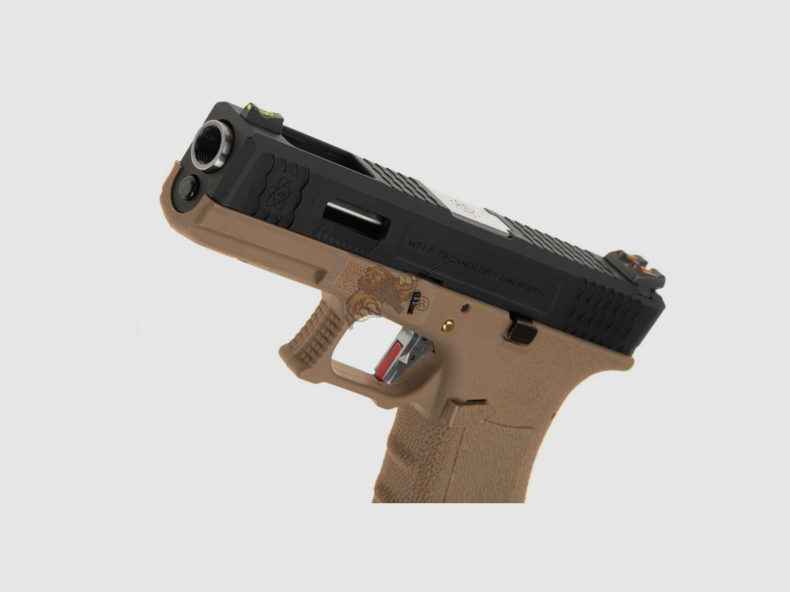 WE Custom 17 TUNING Metall Version Dual Tone Desert/Black GBB -F-