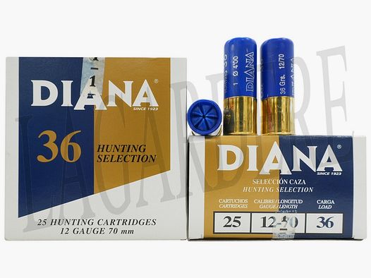 SAGA DIANA 36 NO. 1 (PATRONEN FÜR SCHROT)