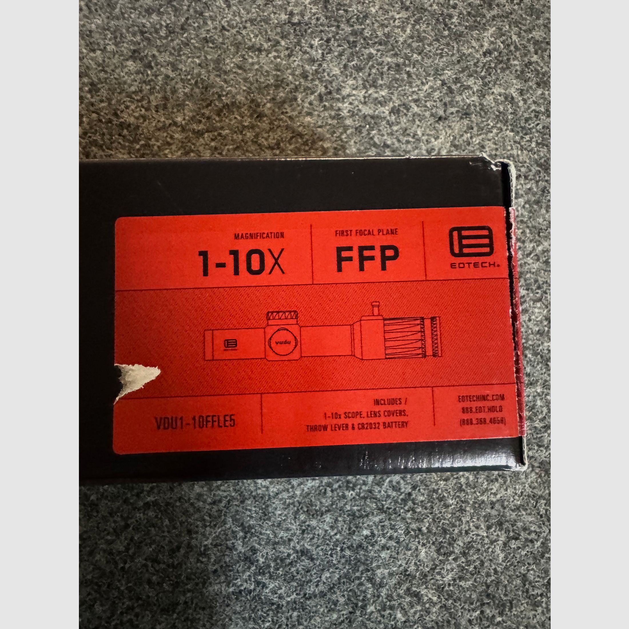 Viseur EOtech Vudu 1—10x FFP