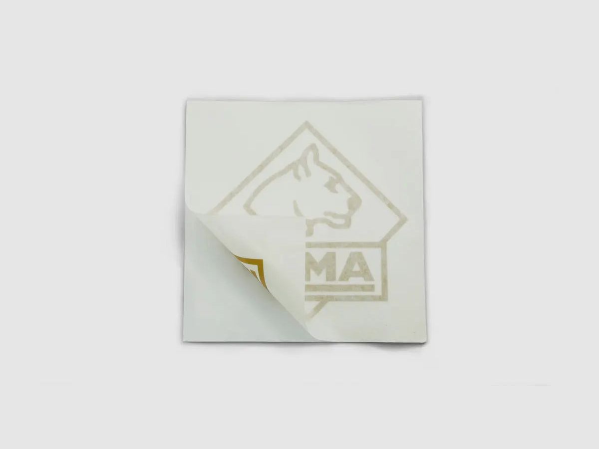 Adesivo con logo PUMA 12x12 cm