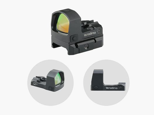 Vector Optics SCRD-M43 Frenzy-S FU 1x17x24 MOS Multi Reticle