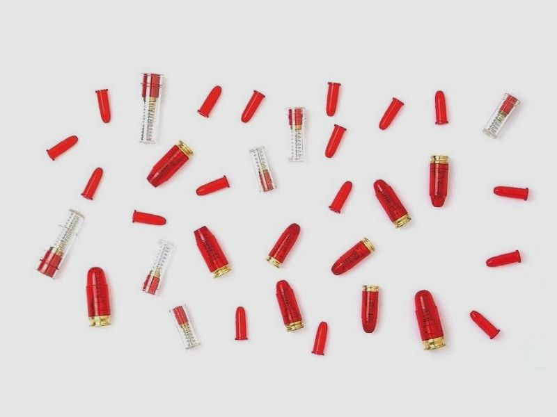 Kunststoff-Dämpfer für Kurzwaffen