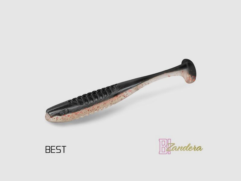 Groß-Set - Gummiköder Delphin ZANDERA FlexiFLOAT UVs 12cm - 30 Stück - Farbe BEST