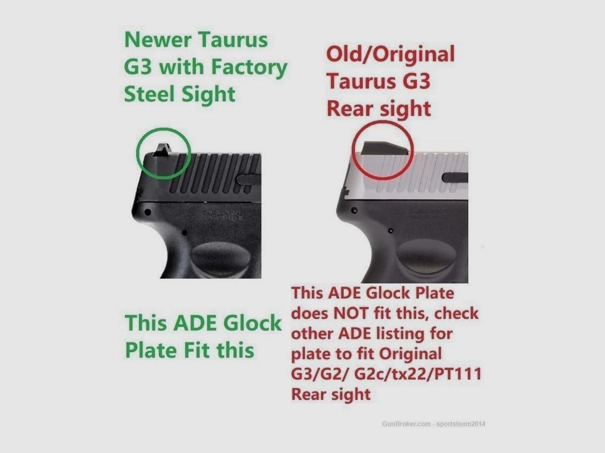 Picatinny rail as a Glock rear sight replacement, Bild 14 von 24