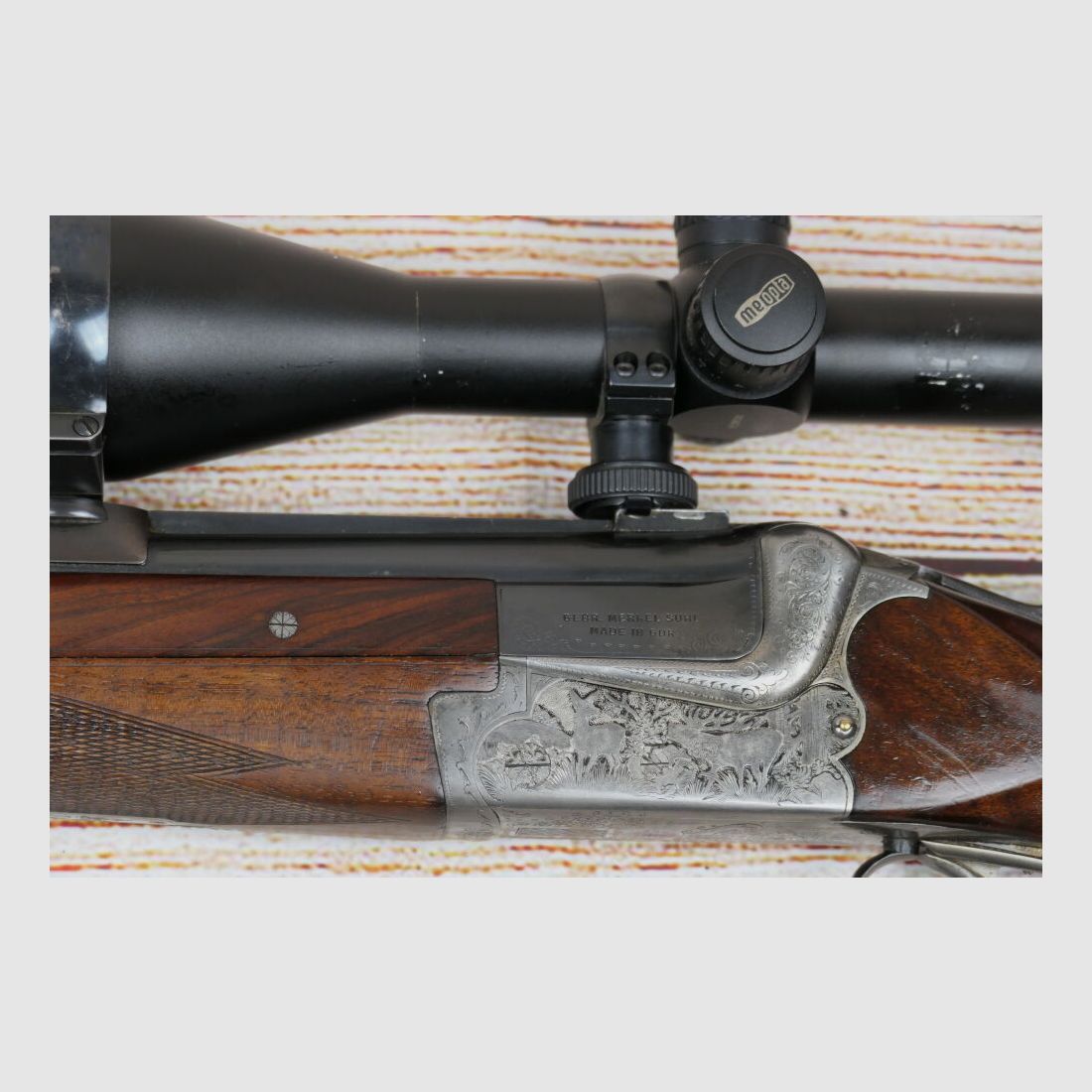 Merkel Suhl 211 mit Meopta 3-12x56 mit Leuchtabsehen und Docter Sight