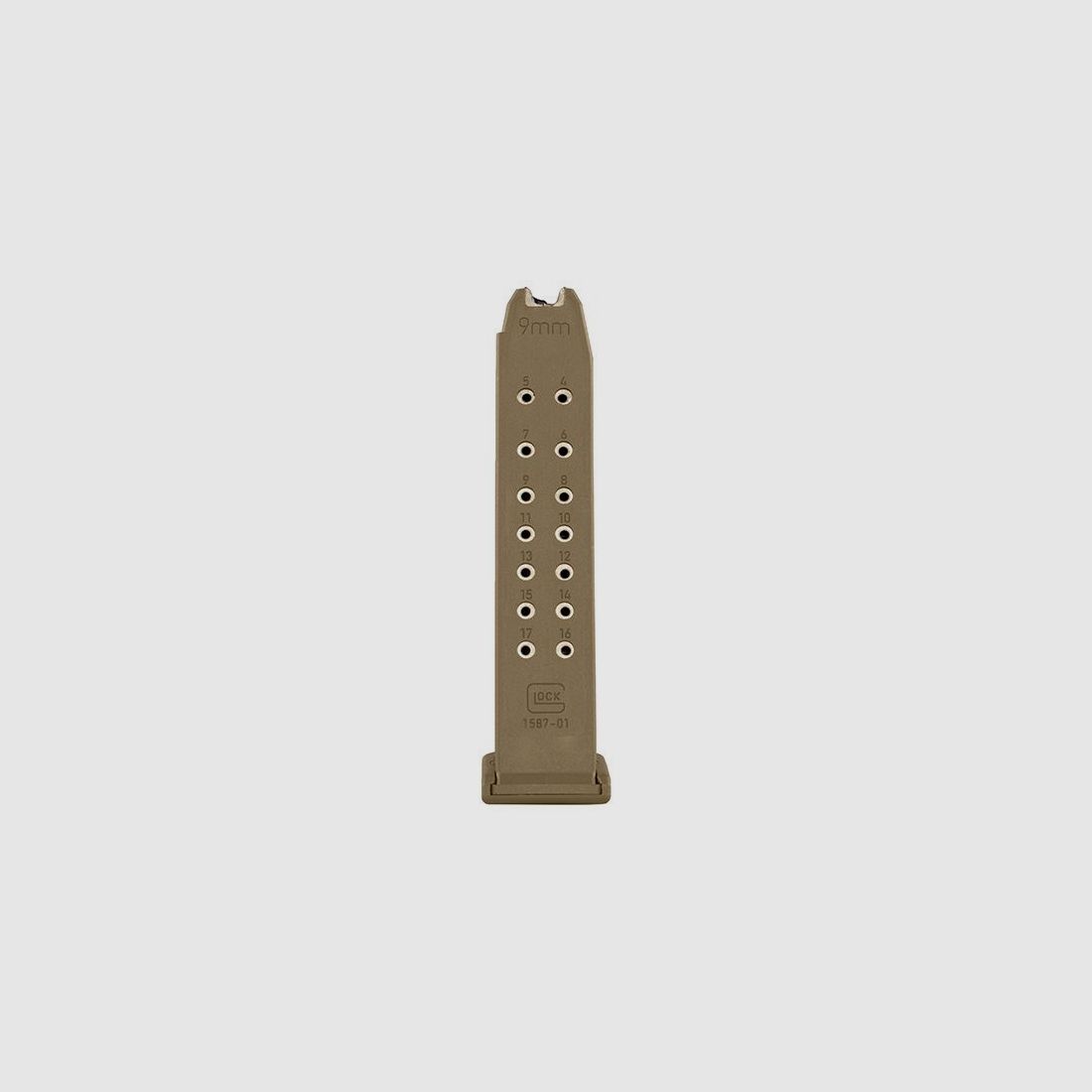 Glock Magazin G19X 9mm Para 17 Schuss, Bild 2 von 2