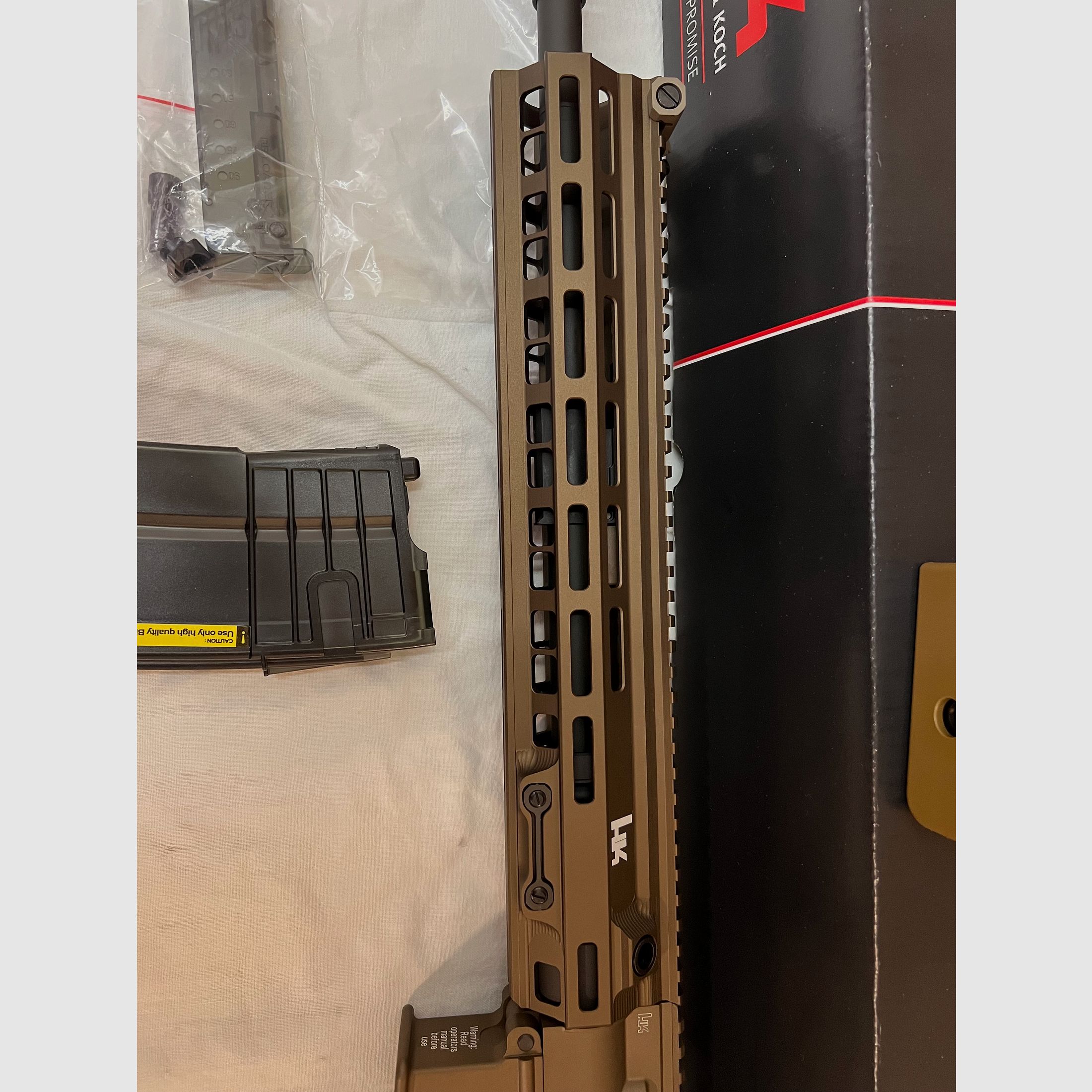 Umarex VFC Heckler & Koch HK M110 A1 Airsoft Vollmetall Gas-Blow-Back 6mm BB grünbraun neu NP 800€