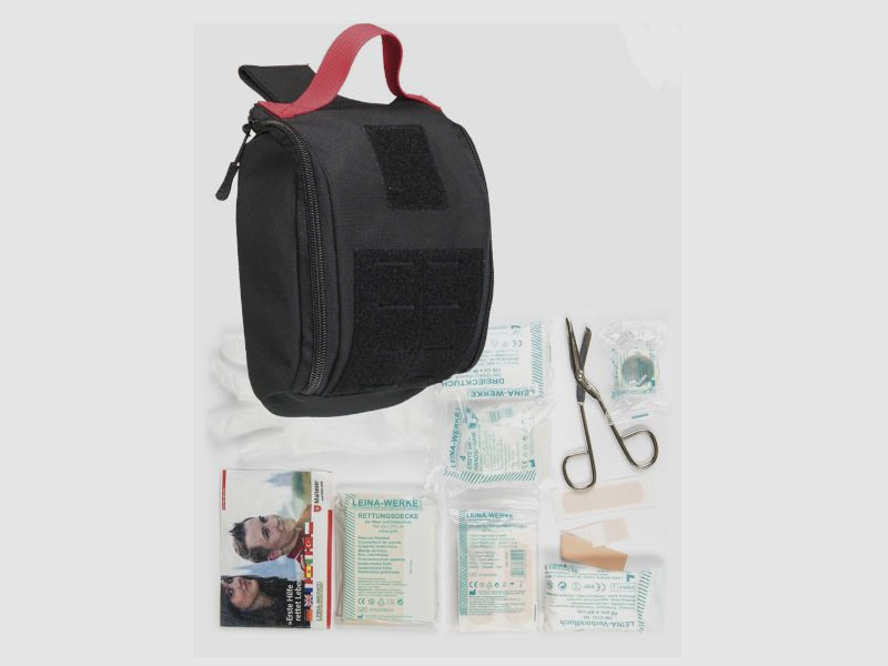 POCHE IFAK 25.-TLG. - COUPE LASER - NOIR