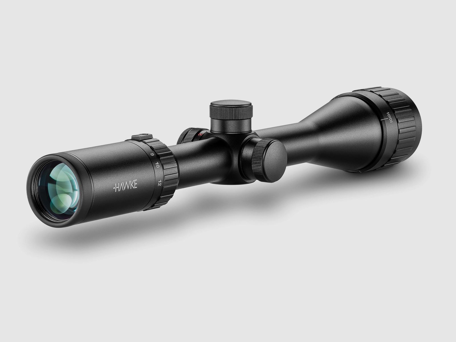HAWKE 14242-1 Ensemble de lunette de tir VANTAGE 4-12x40 AO RIMFIRE 22 WMR 22113 Montage en anneau 25,4mm central