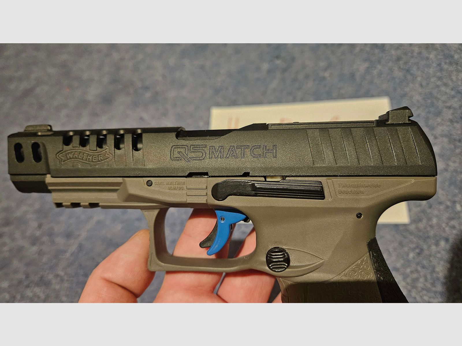Pistolet CO2 Walther Walther Q5 Match 5