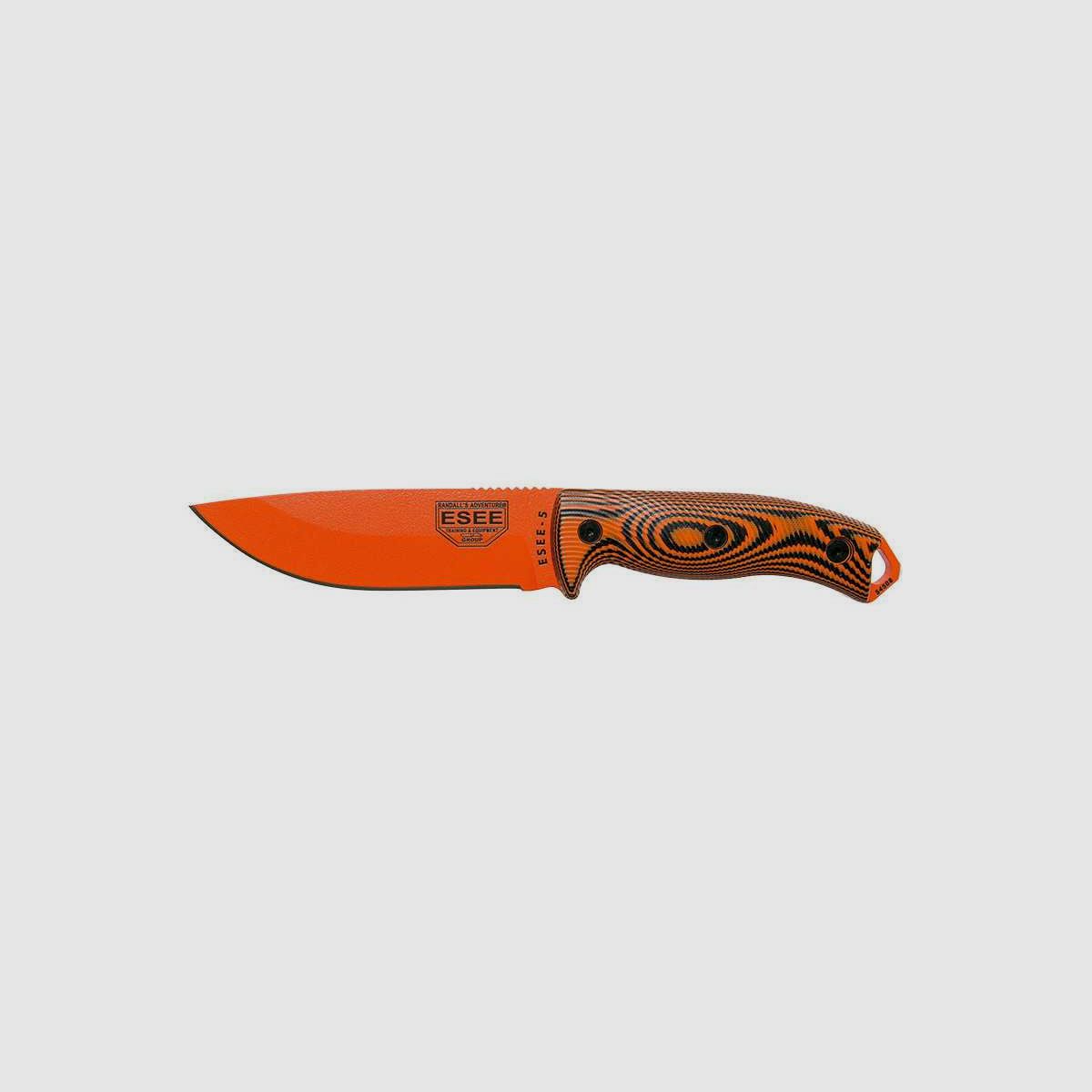 Feststehende Messer ESEE-5 - Klinge Orange - Orange/Schwarz ESEE