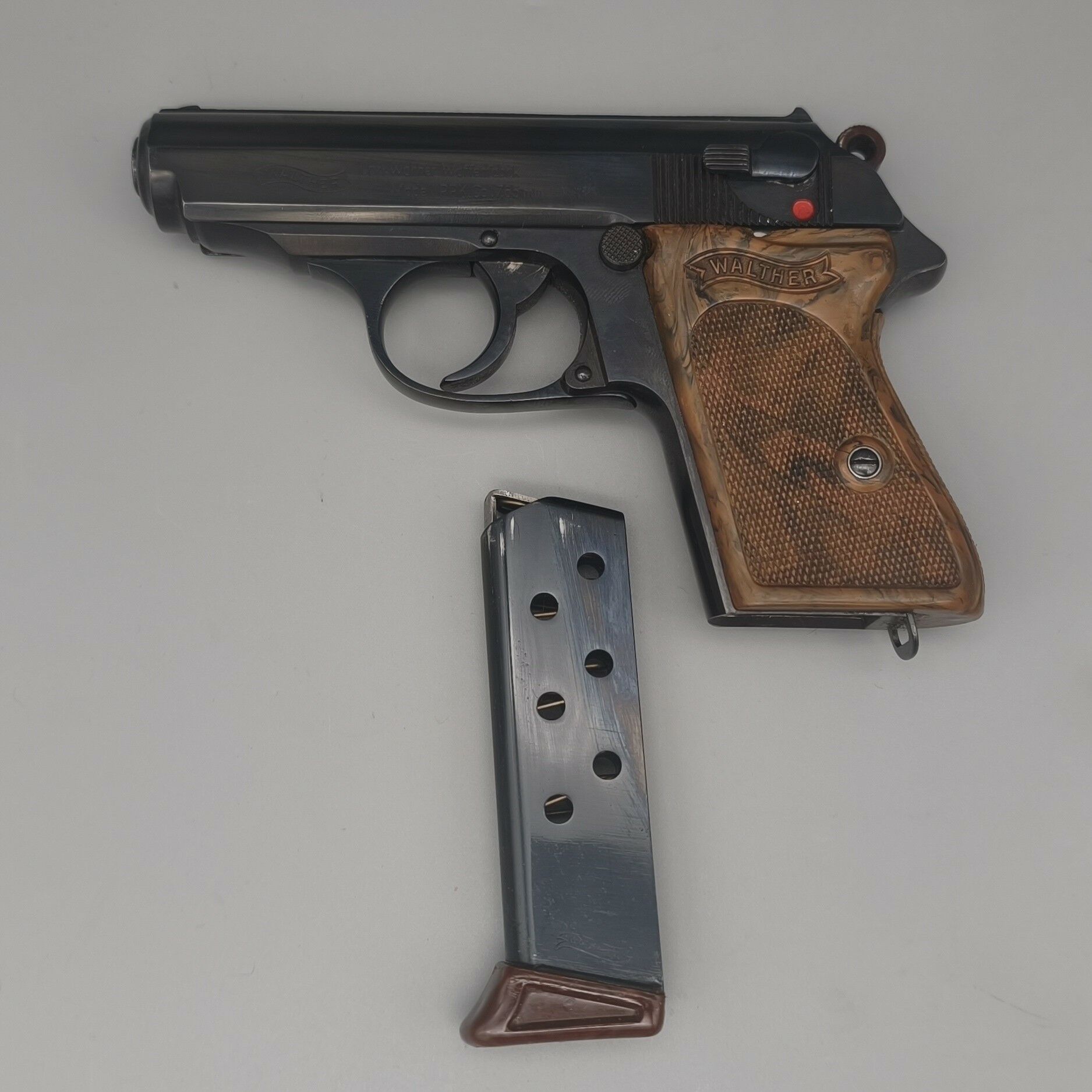 Walther PPk Zella Mehlis 90° Veiligheid 7,65mm Browning