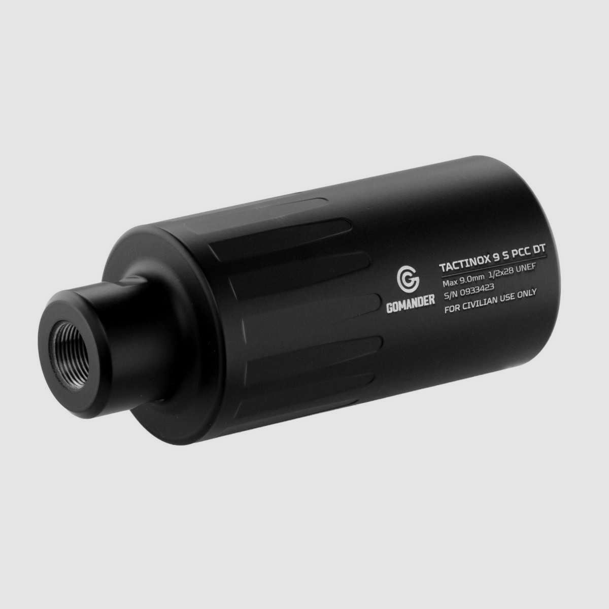 Silenciador GOMANDER TACTINOX 9S PCC DT 1 2x28 GOMANDER, imagen 2 de 7