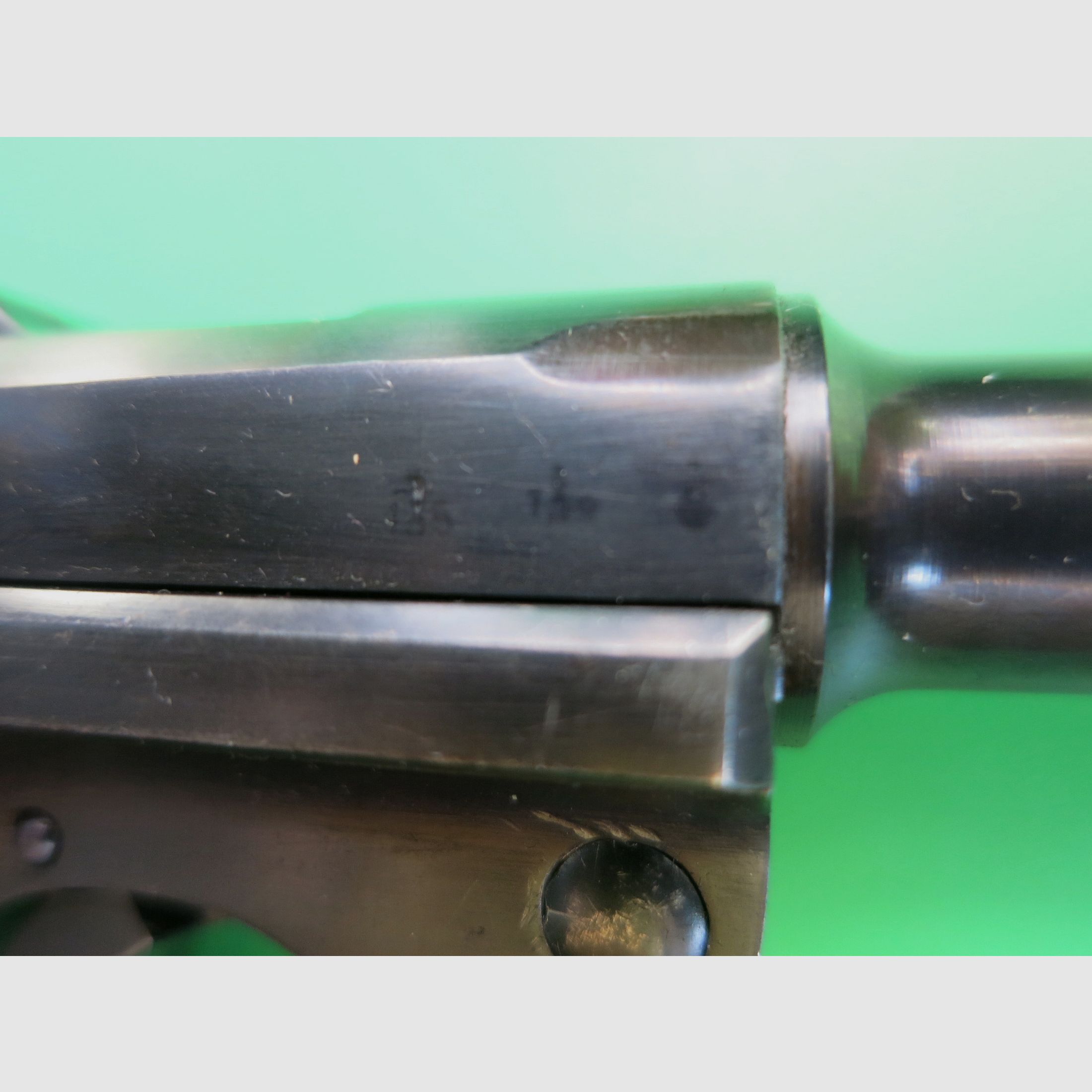Mauser Oberndorf 42 byf 1937, Pistole 08 P08, 9 mm Luger, WaA, überarbeitet!     #78