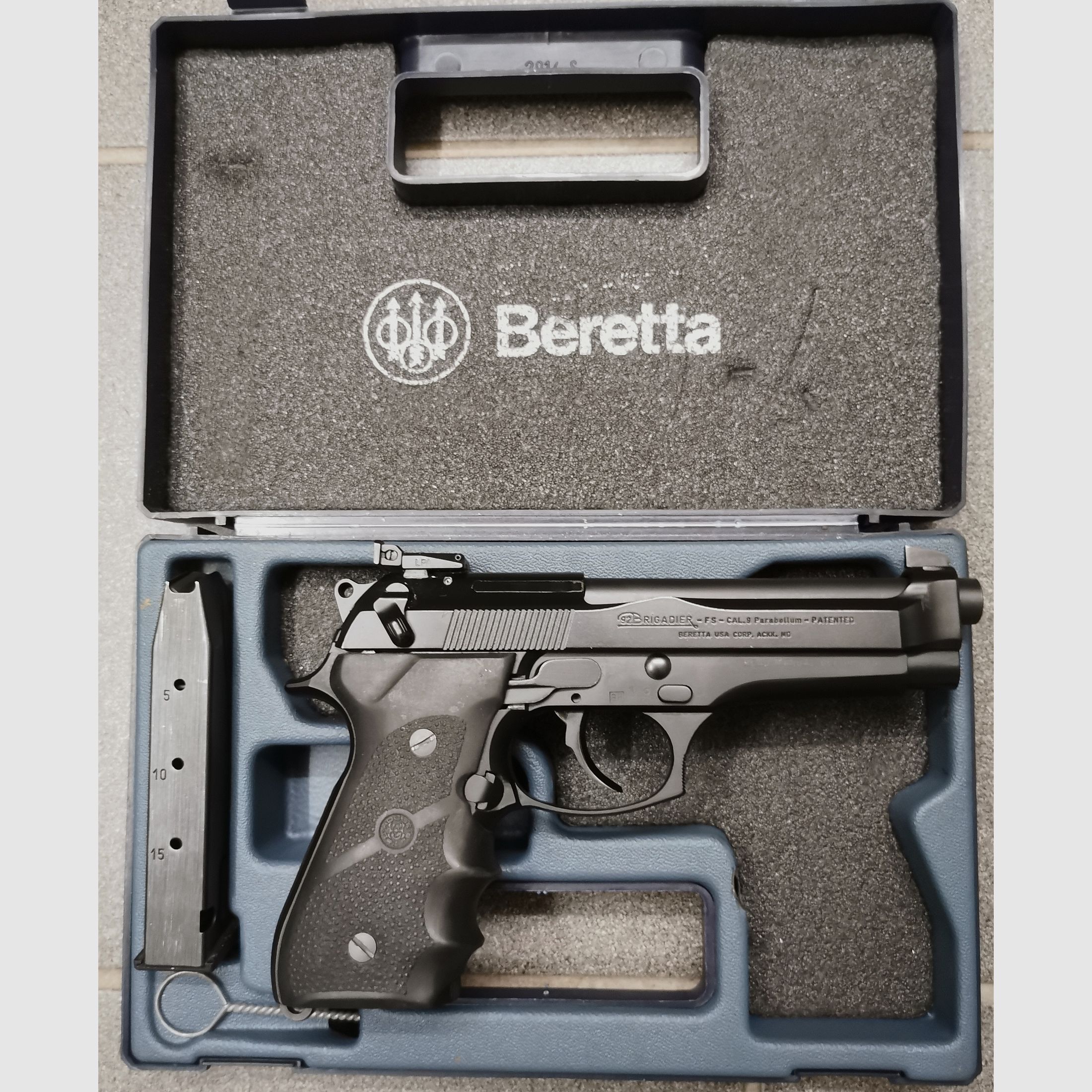 Beretta 92 FS Brigadier + Ciener system wymienny Kal. .22lfB