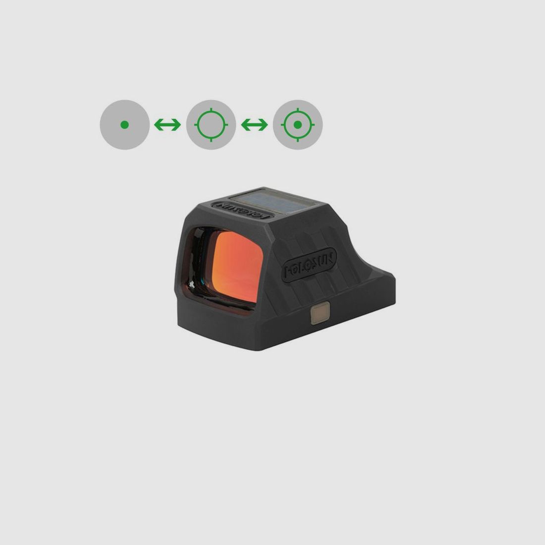 Reflex Visier Holosun SCS-P320-GR-Black mit grünem Wechselabsehen 2MOA/32MOA, Bild 1 von 2