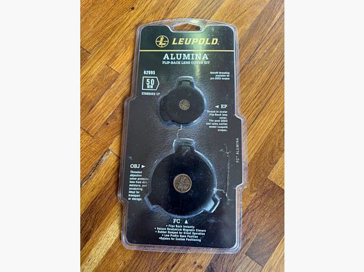 Couverture de lentille rabattable en alumine Leupold