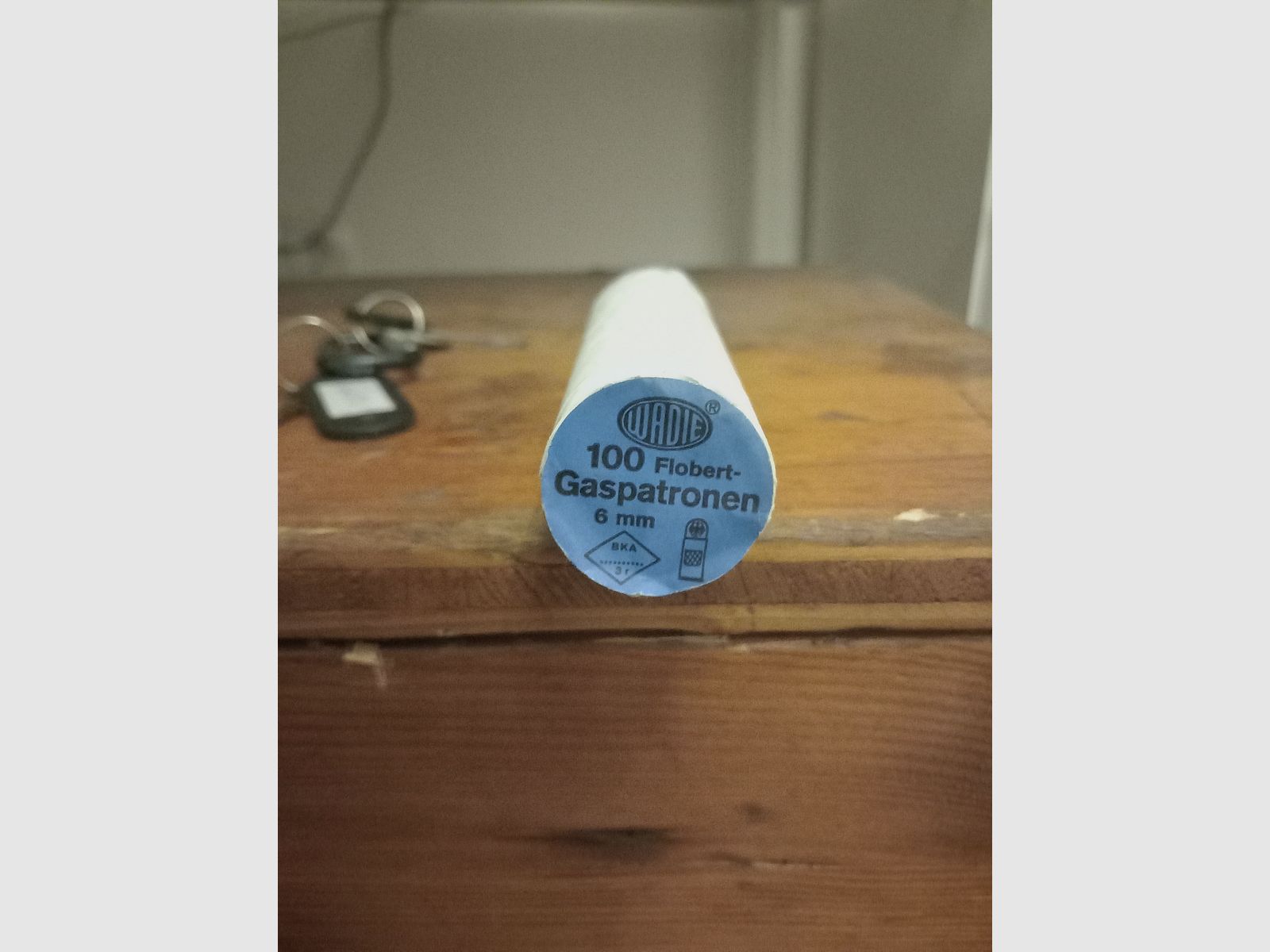 6mm Flobert Platz cs Gaspatronen