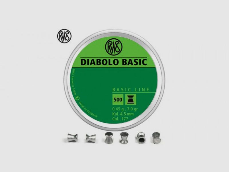 RWS Diabolo Basic 4,5mm