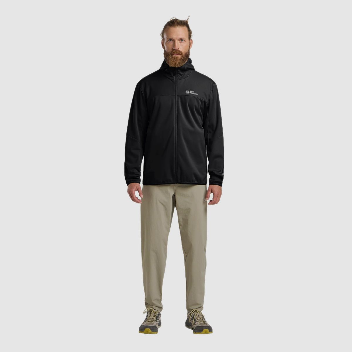 JACK WOLFSKIN Feldberg Hoody M Nero