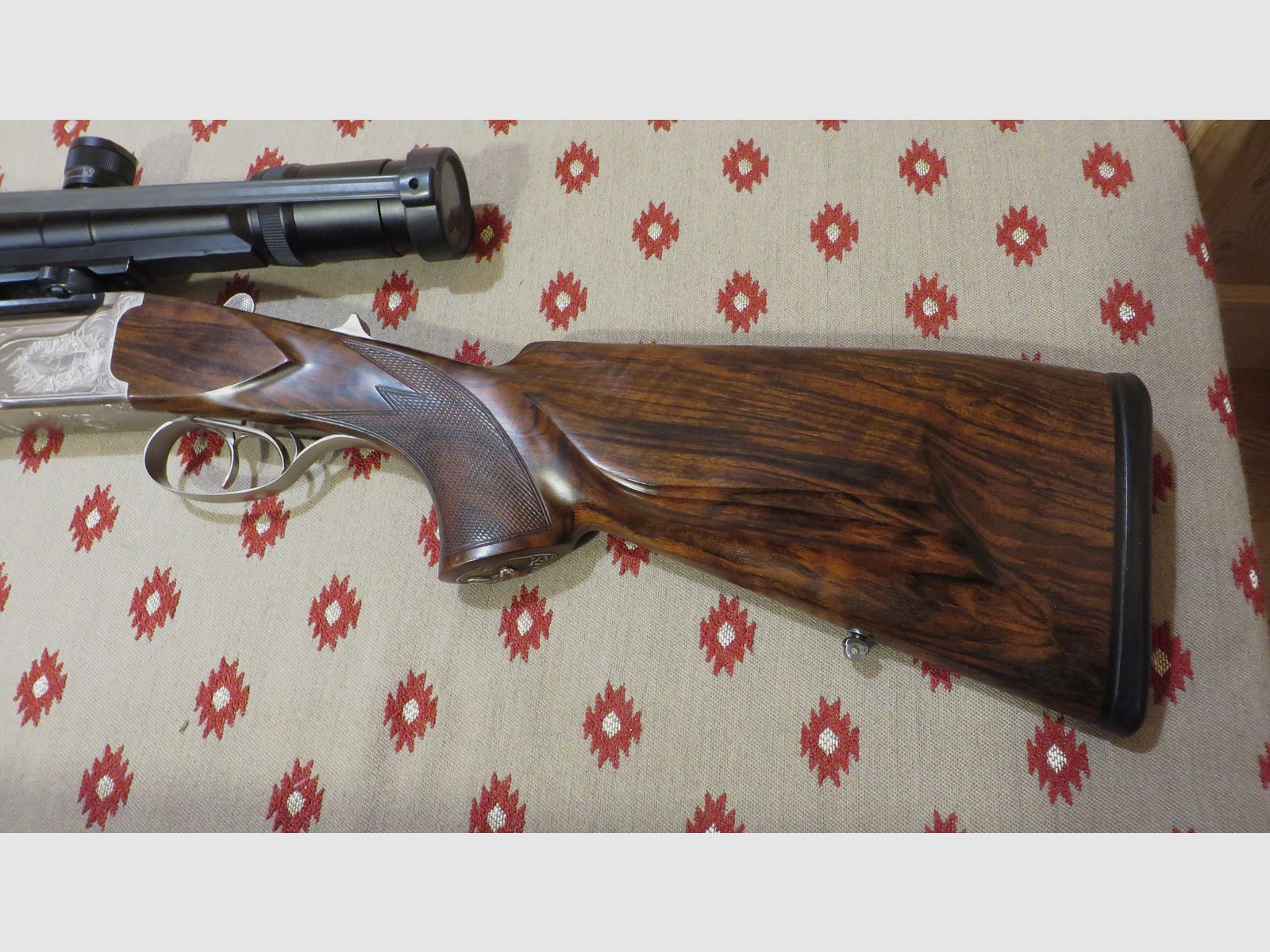 Krieghoff mountain rifle with combination gun - interchangeable barrel