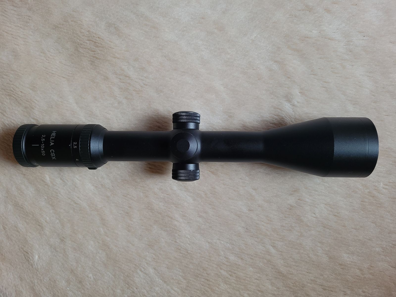 Kahles Helia CSX 2,5-10x50, Absehen 4 mit Leuchtpunkt und Blaser Sattelmontoge