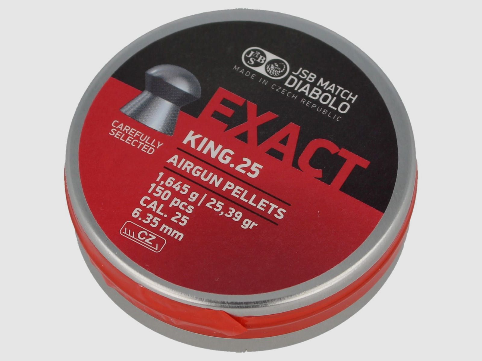 JSB Diabolo Exact King 6,35 mm, 150 stuks (546298-150)