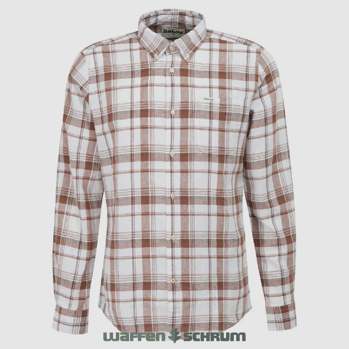 Barbour Hemd Ezra Tailored rust