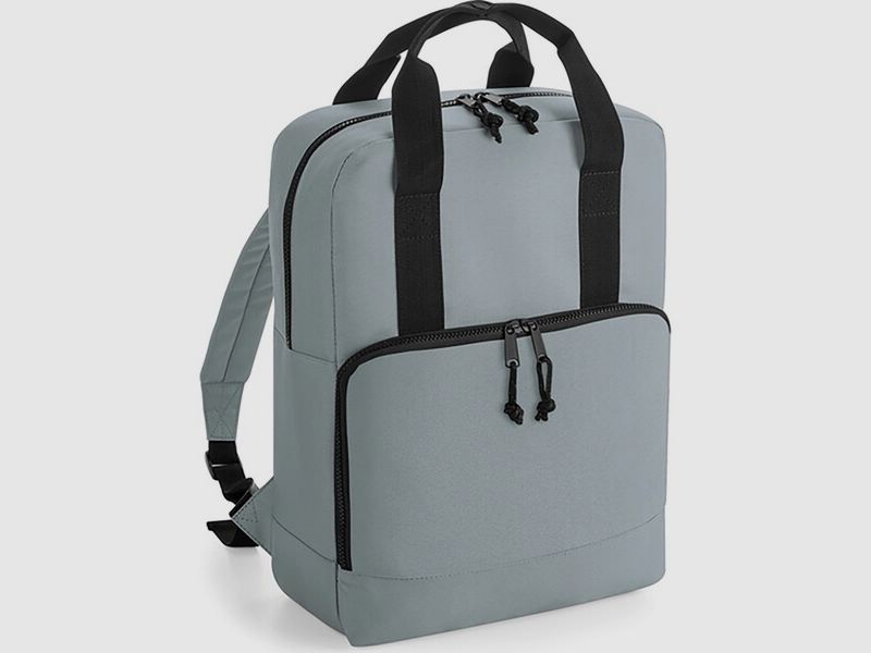 Recycling-Doppelgriff-Kühlrucksack 17 Liter - Pure Grau