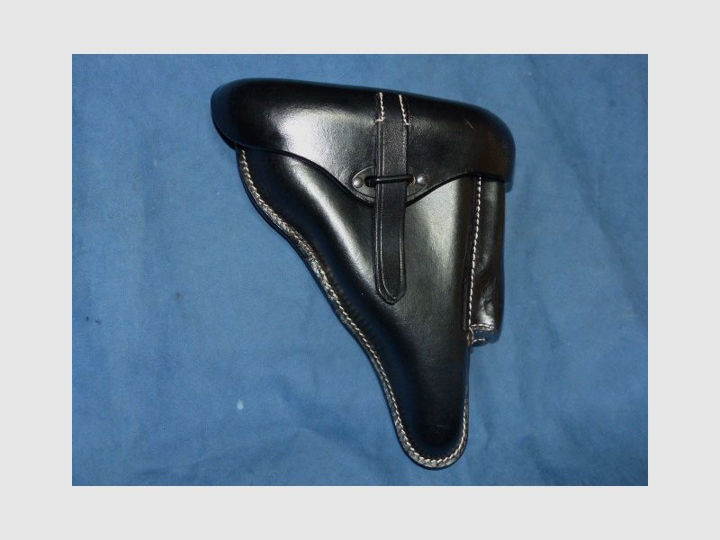 WH Pistolentasche P38 Wehrmacht WKII WaA - Koffertasche Holster schwarz