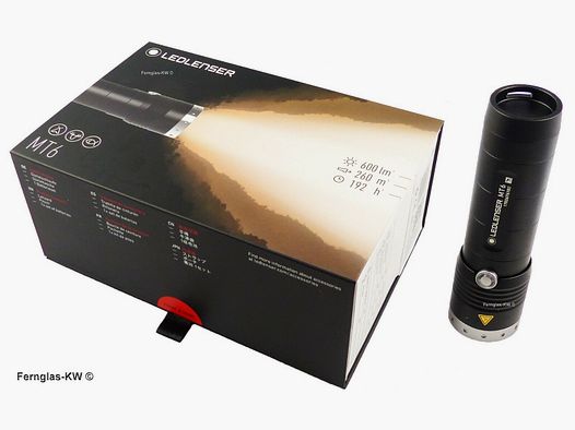 Ledlenser 500845 Geschenk Box LED Taschenlampe MT6 Leuchtkraft 600 Lumen