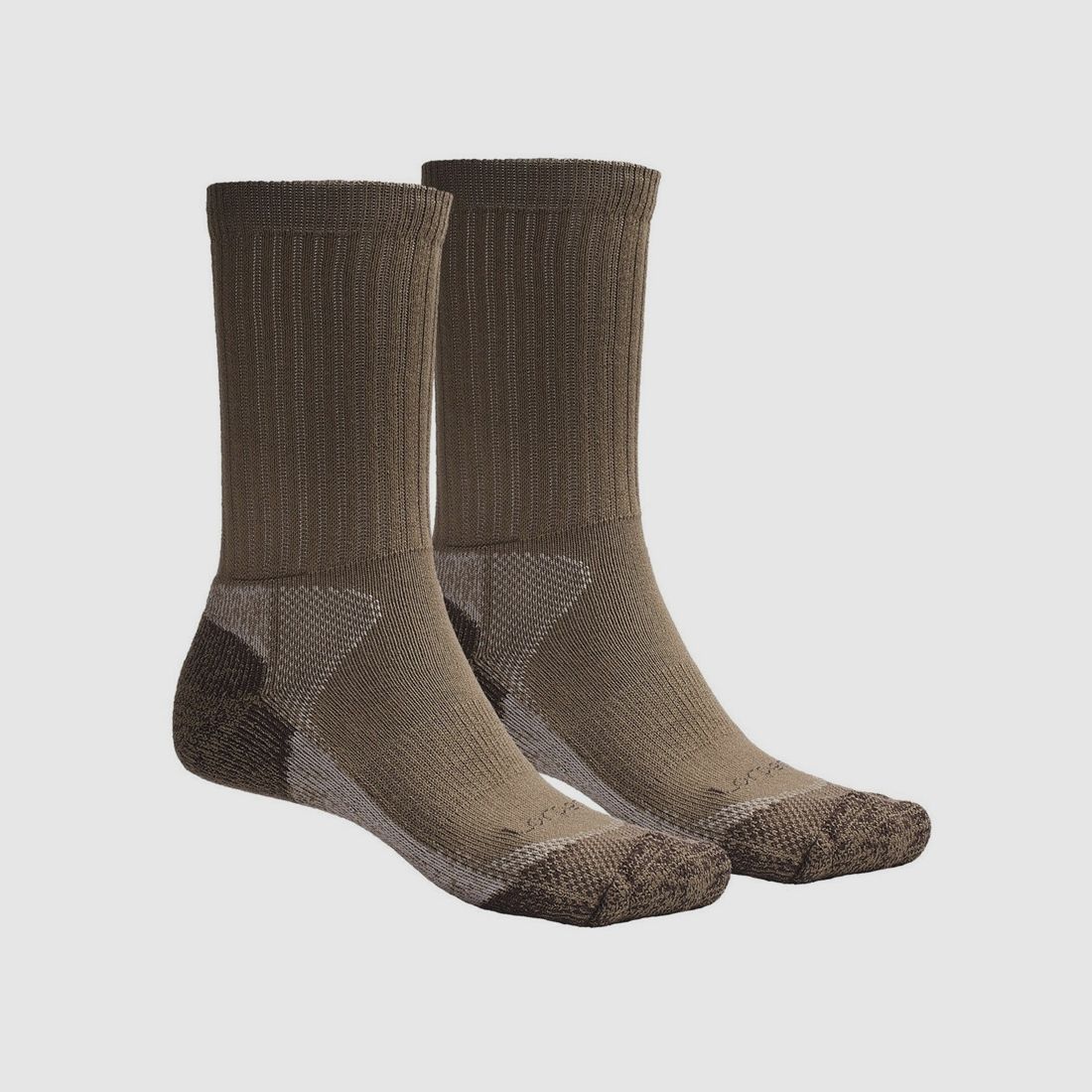 Lorpen Merino Socken Pack zwei Paare Braun, Bild 2 von 2