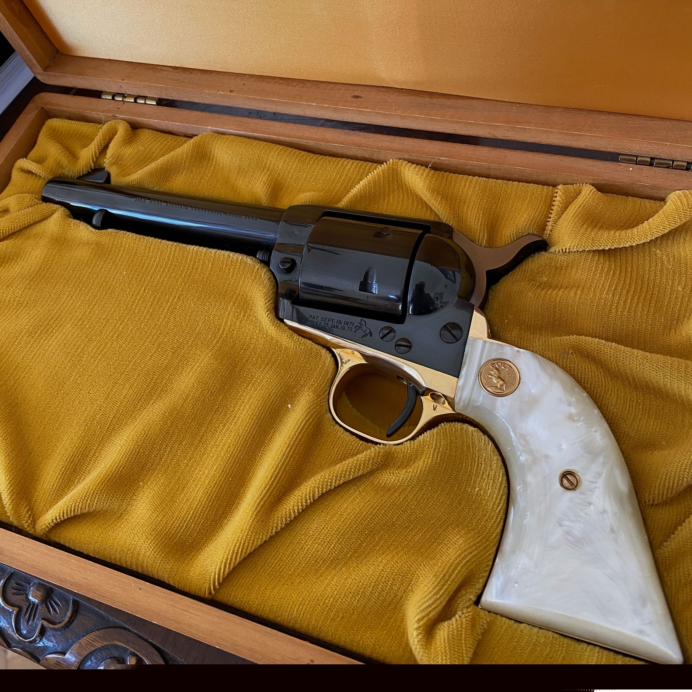 COLT SAA .45 L.C. Special model 100 years 1863 West Virginia Centennial 1963