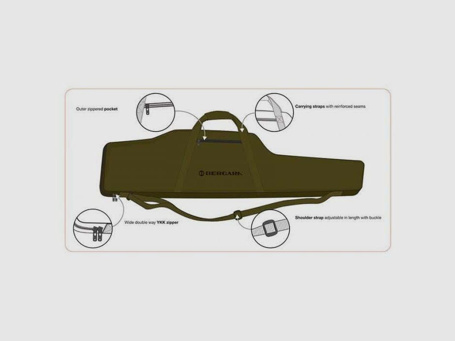 Bergara Langwaffenfutteral klein