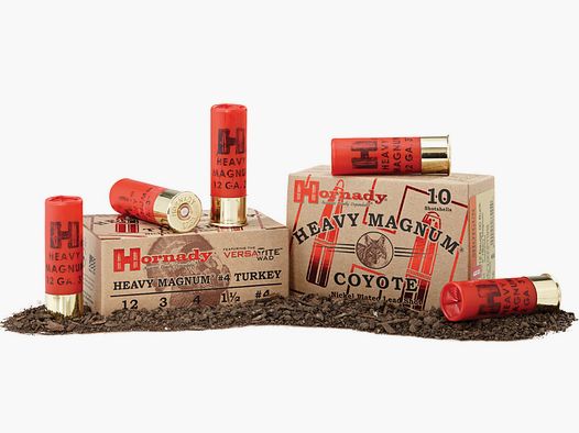 Hornady Heavy Magnum Coyote Shotshell 12/76 00 Nickel 3″