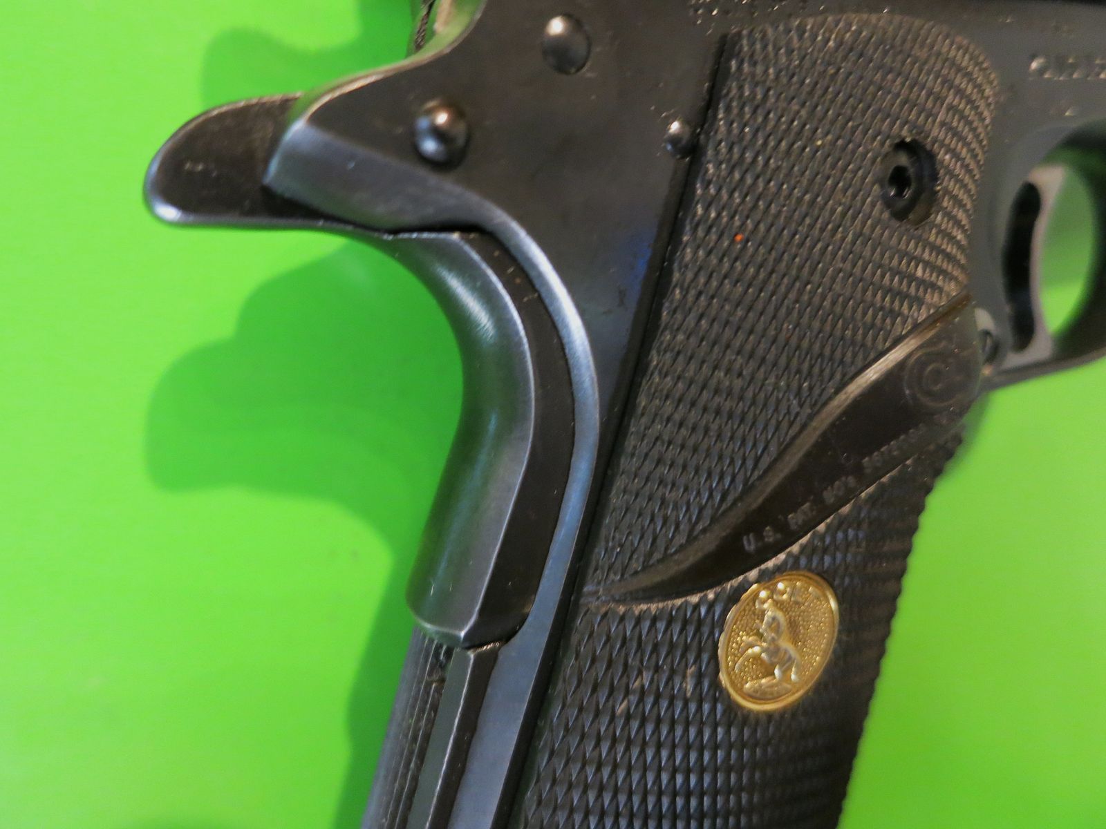 Colt Pistole 1911 National Match Gold Cup; Wilson-Lauf 5" mit Kompensator, .45ACP       #74-