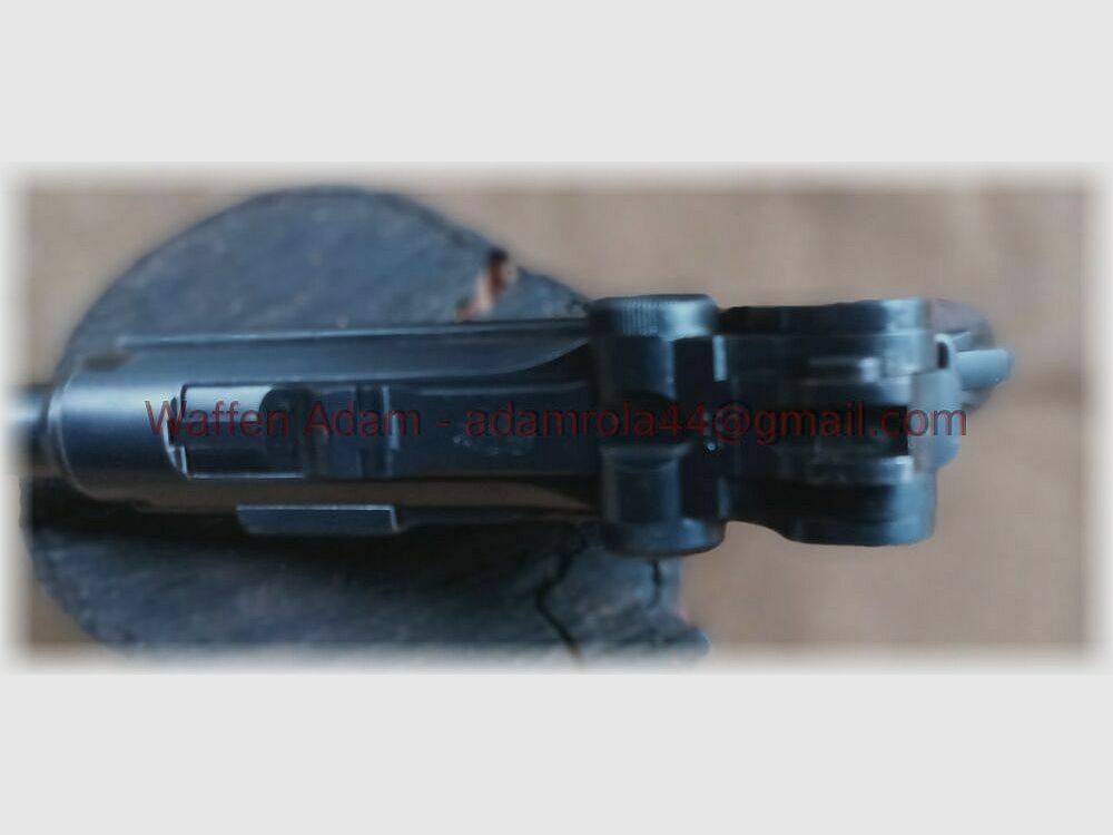 Usines d'Armes et de Munitions Allemandes Berlin Pistolet P.04 Marine Luger Var.1908