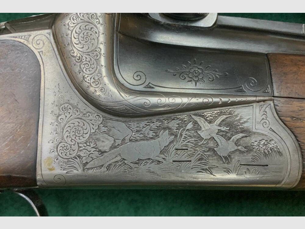 Merkel double-barreled rifle Mod. Kontrabock - 5.6x52 and R-16/70