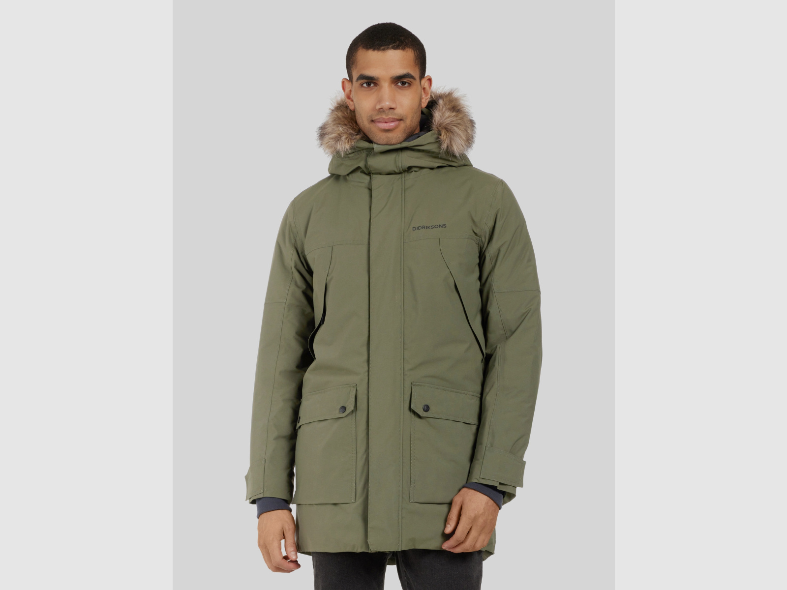 DIDRIKSONS Rick Parka Deep Green