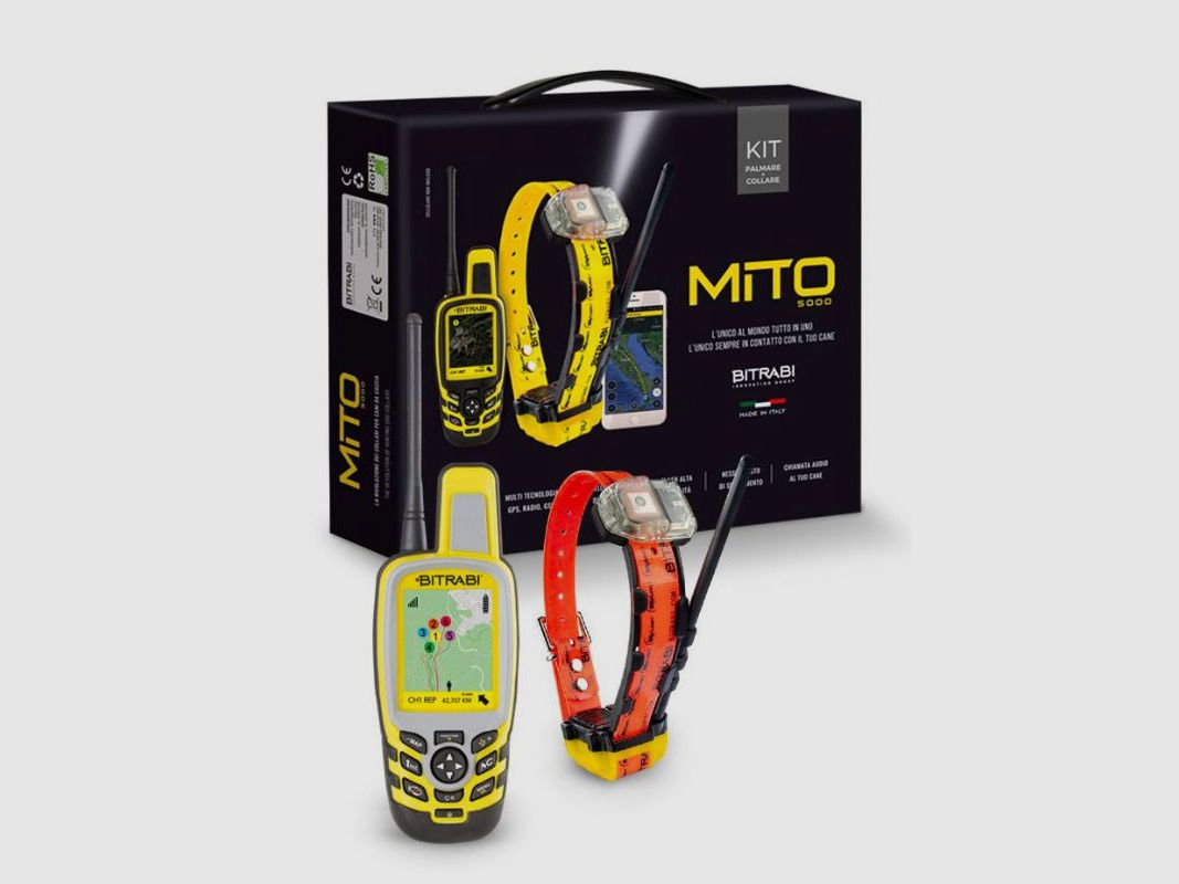 Kit Halsband MITO 5100 und Handgerät BS PLANET 3000 OPENMAP UNICO mit Bluetooth Art. BTB5100BTOPENMAPUNICO BITRABI, Bild 2 von 3