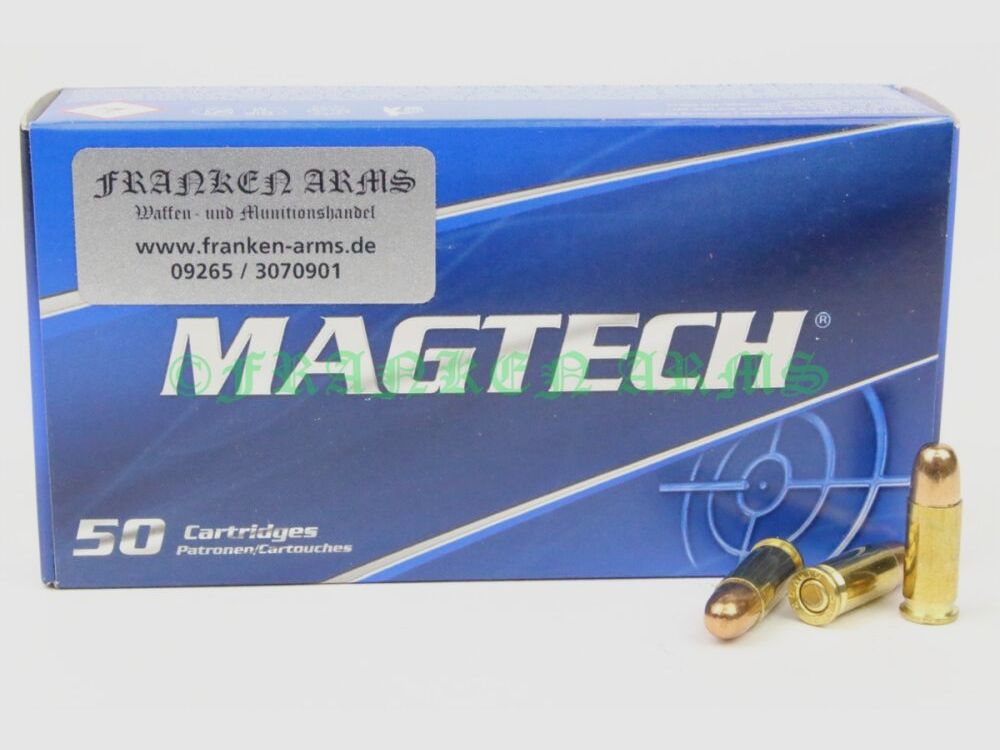 Magtech 6.35 Browning FMJ 50gr. 3.24g 50 pieces quantity discounts