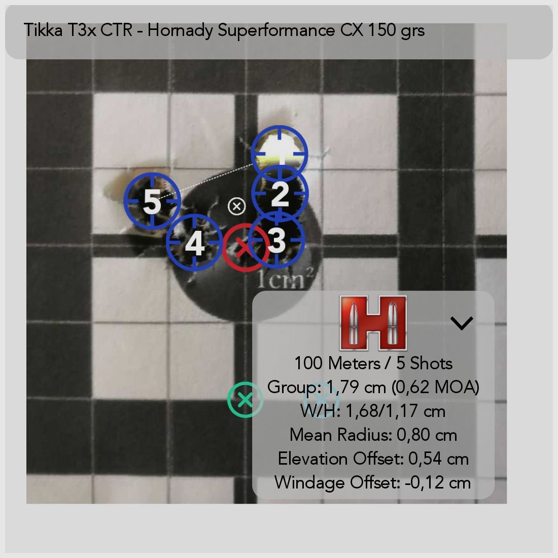 TIKKA T3x CTR .308 Win.