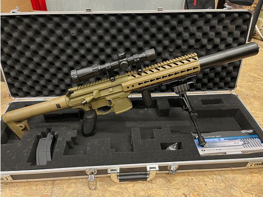 SIG SAUER MXC Gen2 Diabalo Dark Earth + Koffer/ ZF ( Adapter, Zweibein )
