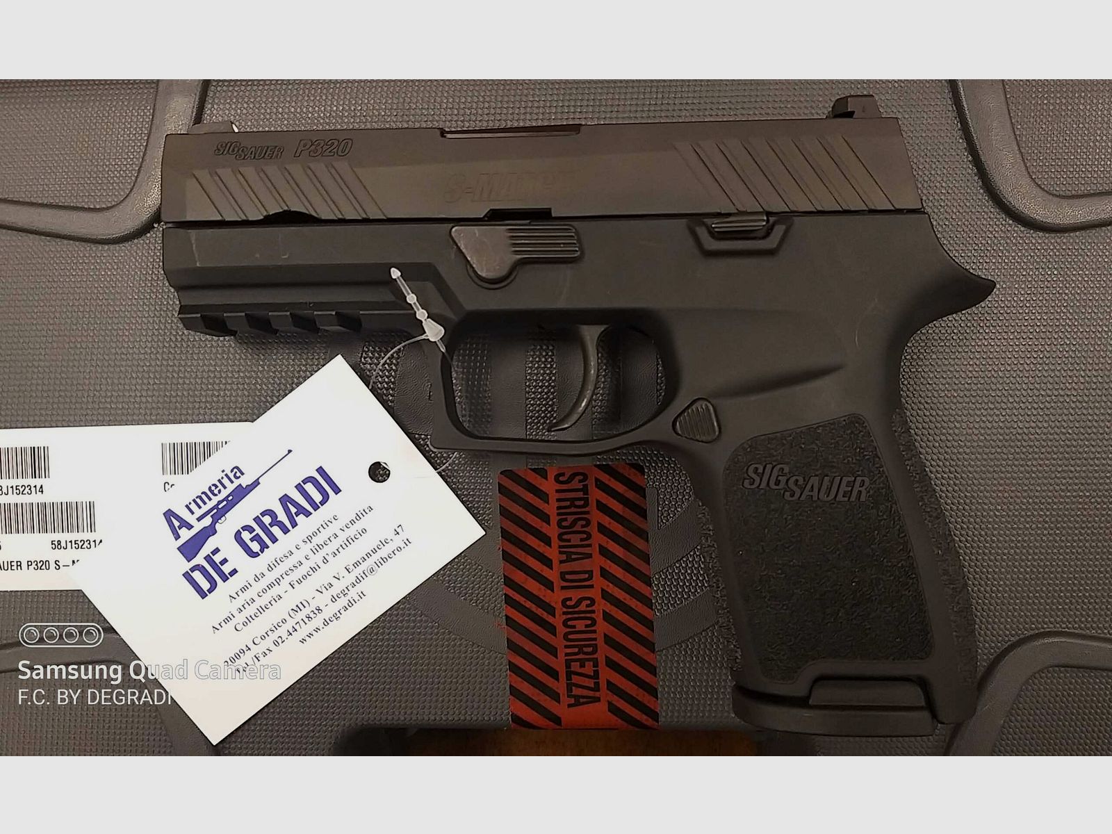 SIG SAUER P320 S-MATCH 3,9” 9X21, afbeelding 3 van 3