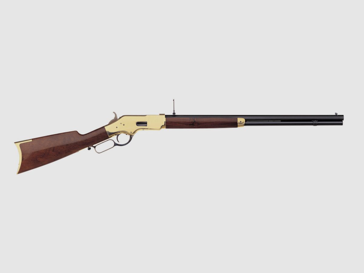 CARA UBER 1866 YELLOWBOY SPORTGEWEER 24.1/4" .38SP ACHTIGHOEKIGE LOOP 342220, afbeelding 2 van 2
