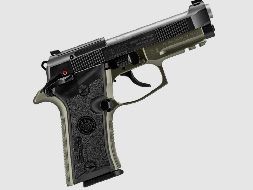 Beretta 80X Cheeetah Green Pistole .380 Auto, Bild 2 von 8