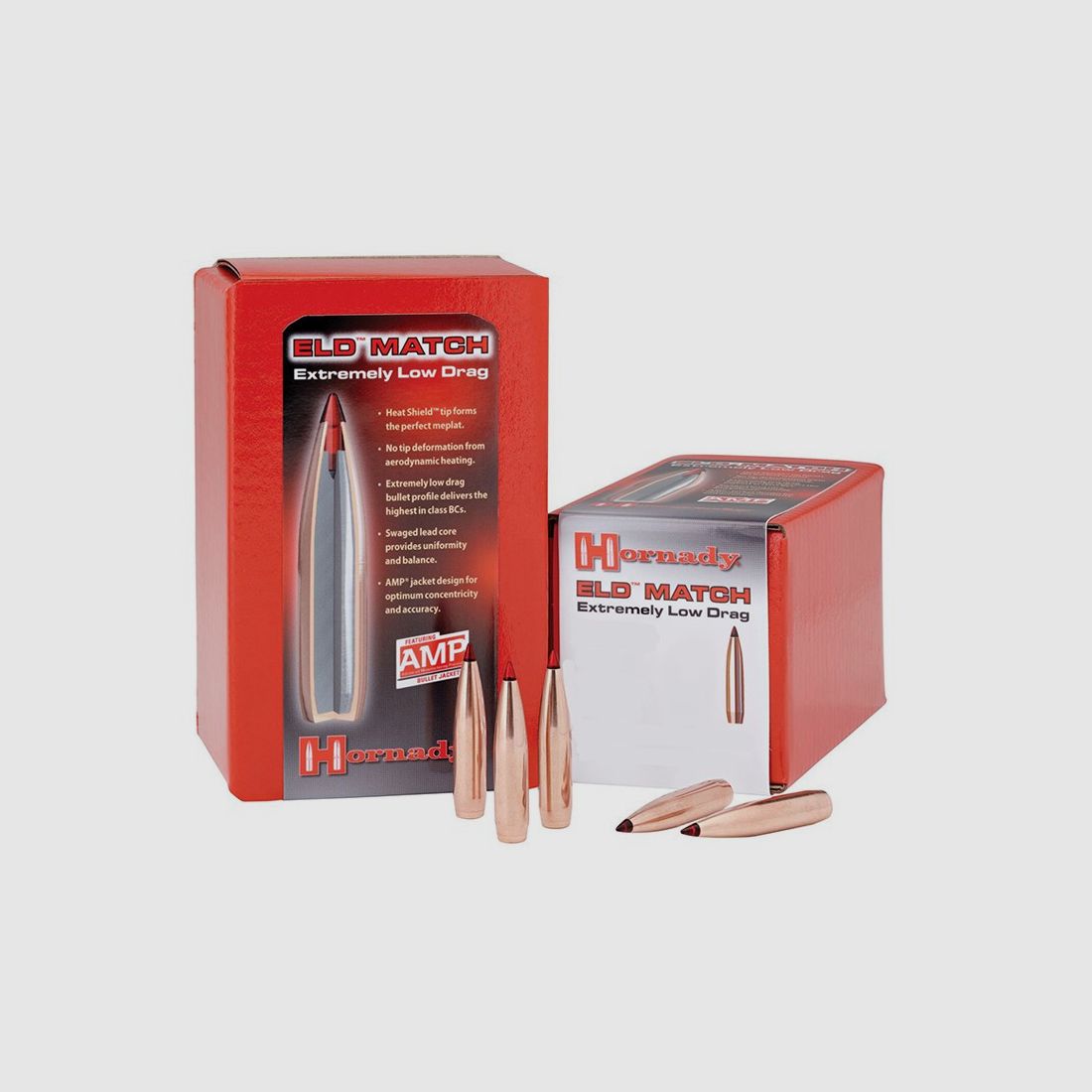 HORNADY GESCHOSSE 30/308 168GR/10,9G ELD MATCH 100 STK, Bild 1 von 3