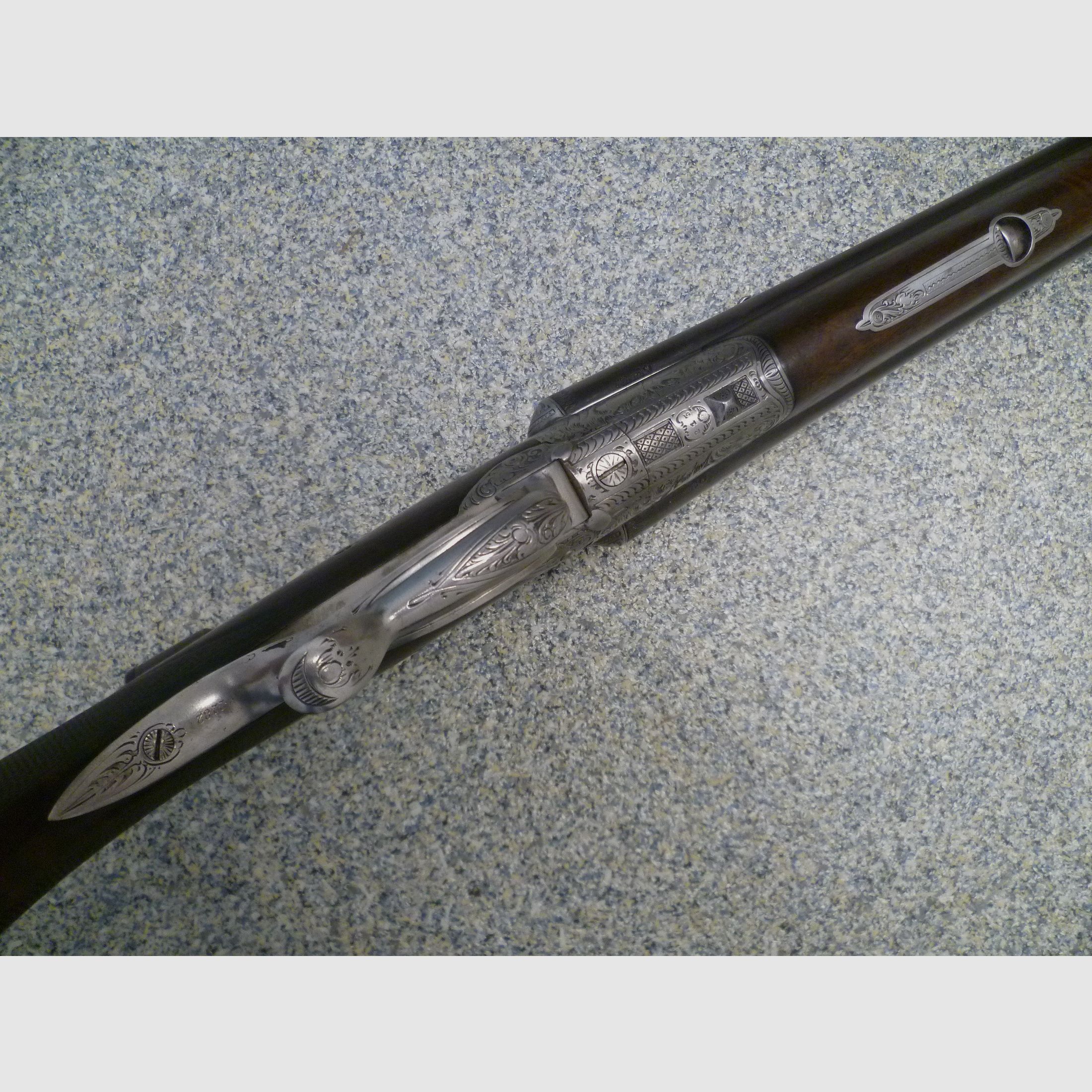 Drilling "unbekannt" 16/70 & 9,3x72R & .22 Win.Mag 
